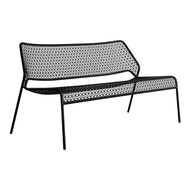 soft mesh settee comfortable seating solution