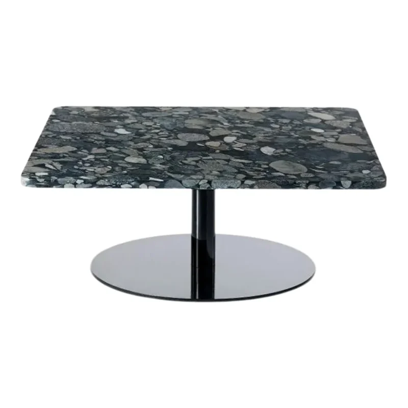 square stone coffee table