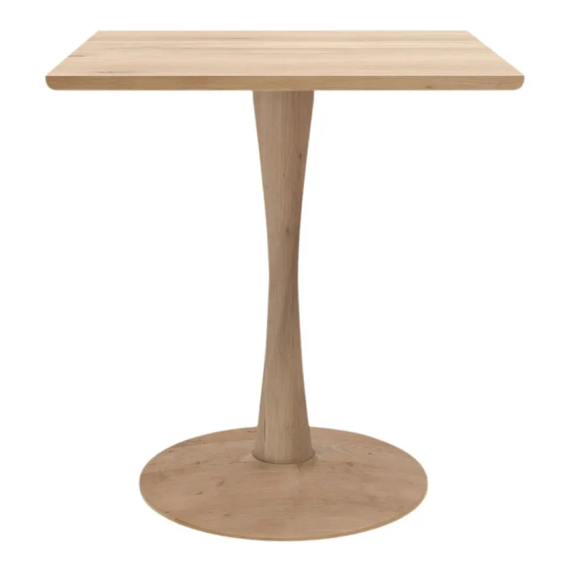 square torsion dining table