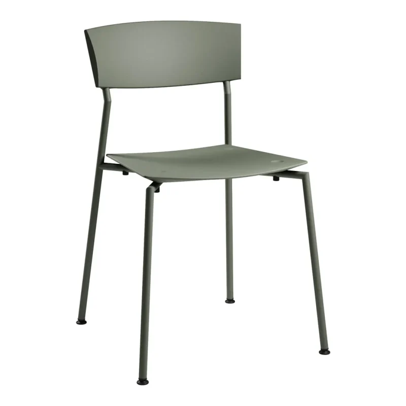 stackable pure side chair