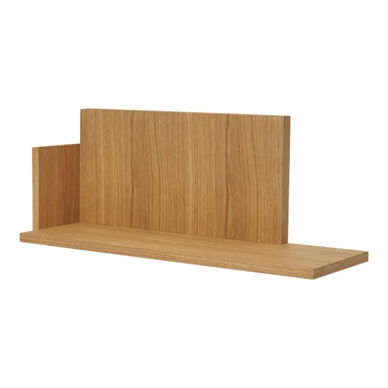 staggered floating wall shelf