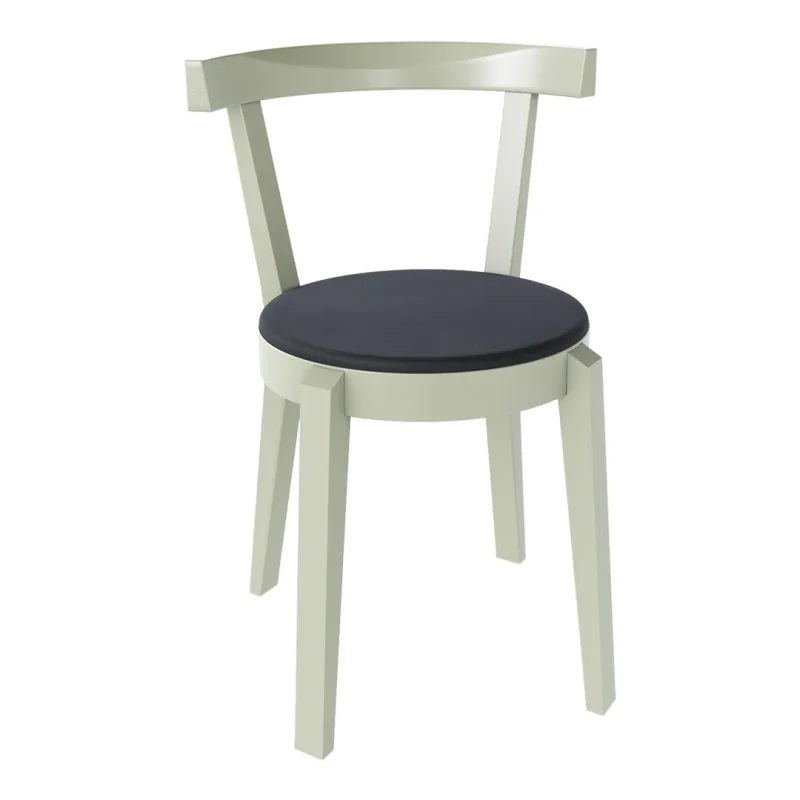 stylish upholstered beech chair punton design