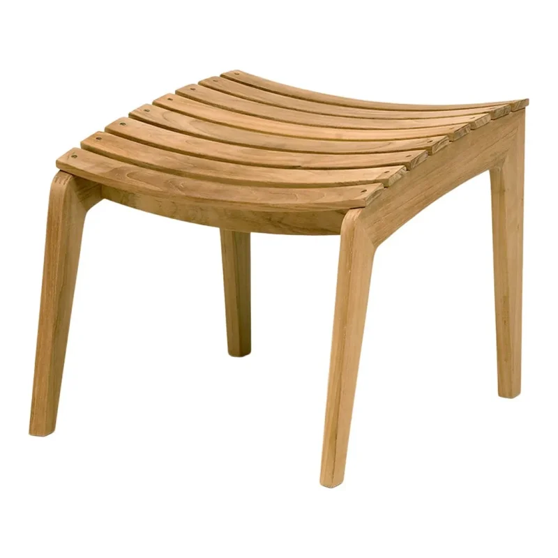 teak lounge footstool regatta by skagerak