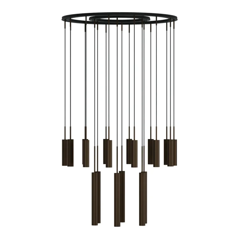 tubular chandelier for modern homes