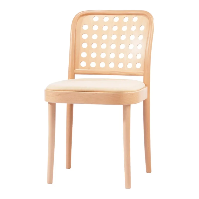 upholstered beech frame side chair 822 comfortable seating solution