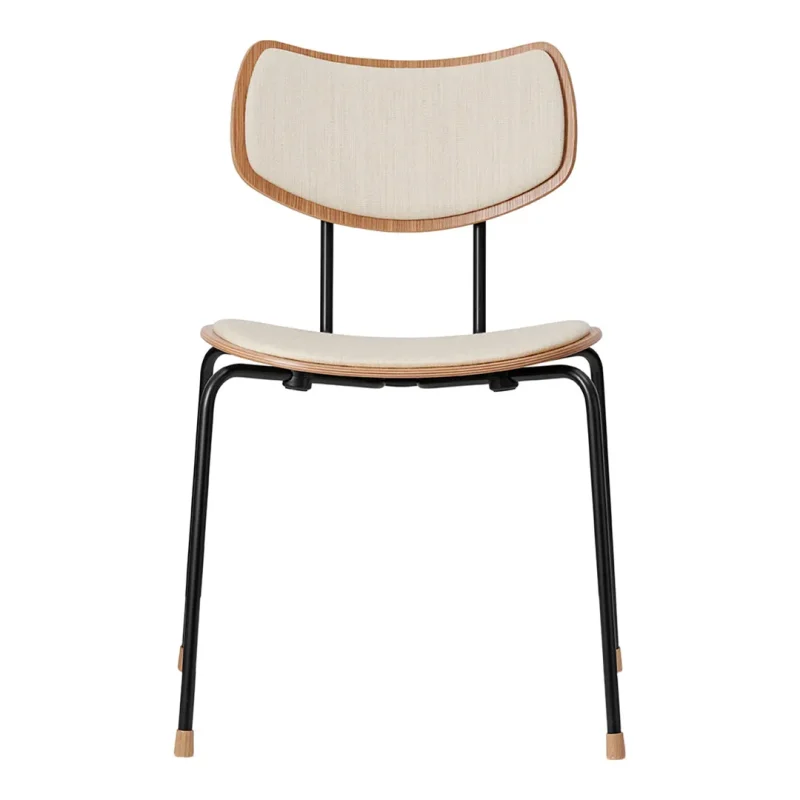 vega vla26p front upholstered stackable side chair