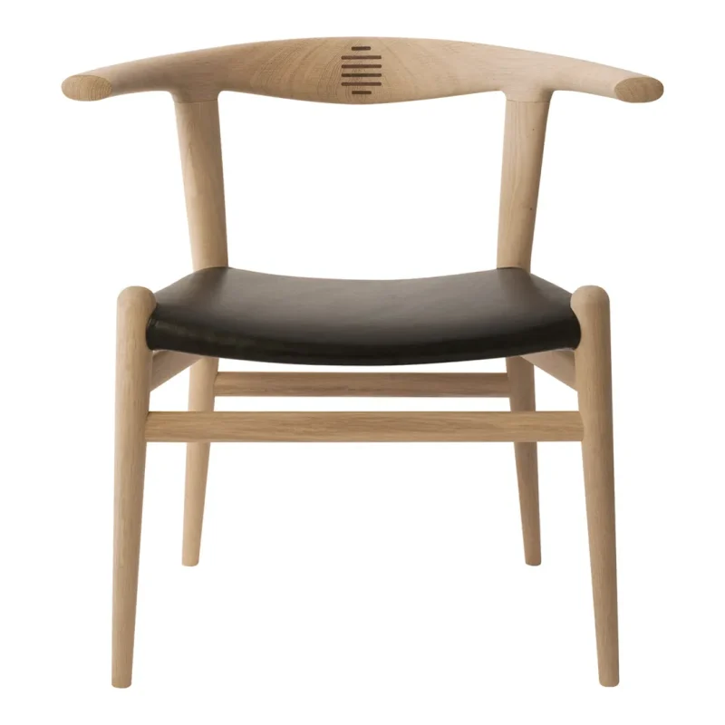 wegner pp518 upholstered bull chair premium seating