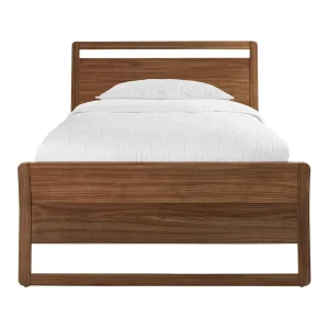 woodrow twin bed modern design solid wood